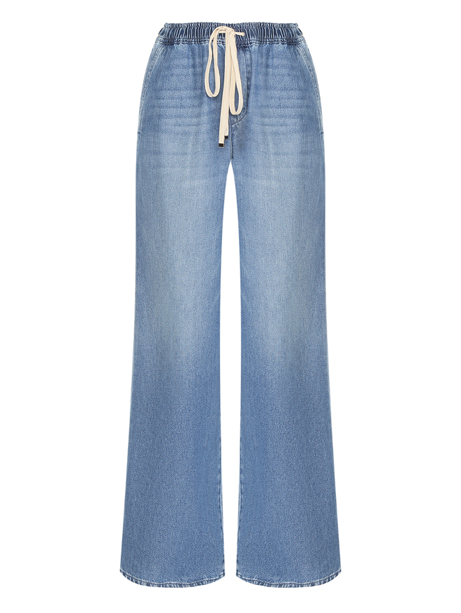 7 For All Mankind Джинсовые брюки из хлопка и лиоцелла
