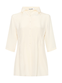 Jil Sander Блуза из хлопка на пуговицах