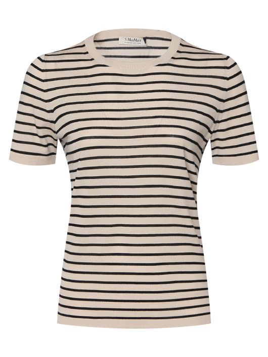 Max Mara Трикотажный топ из шерсти с узором
