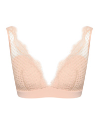 La Perla Бюстгальтер из сетки с вышивкой и кружевом