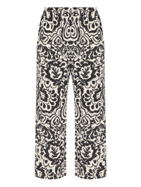 Weekend Max Mara Брюки из шелка с узором