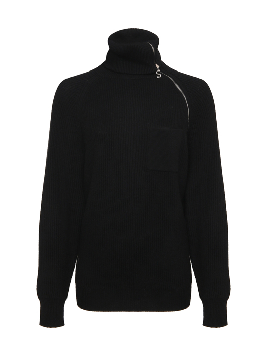 Sportmax Свитер из шерсти с карманом