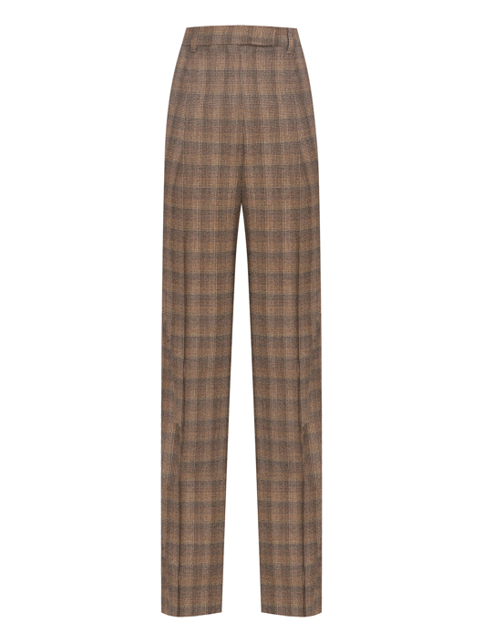 Max Mara Брюки-палаццо на высокой посадке