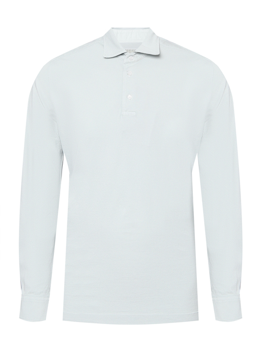 Doriani Cashmere Поло из хлопка с длинным рукавом
