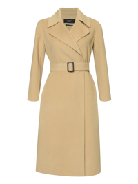 Weekend Max Mara Пальто из шерсти с поясом