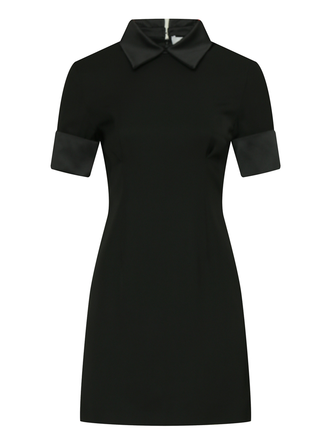 Sportmax Платье-мини с короткими рукавами