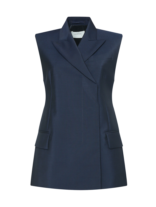 Sportmax Жилет из смешанной шерсти