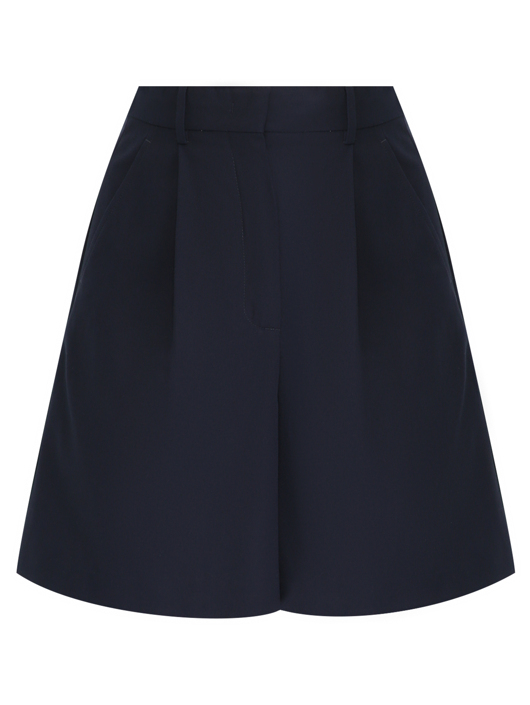 Weekend Max Mara Шорты из хлопка с защипами