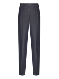Max Mara Хлопковые джинсы с защипами