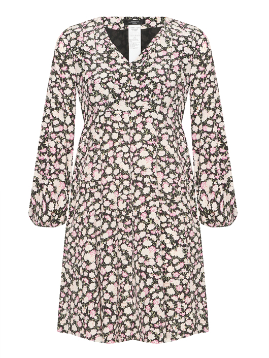 Weekend Max Mara Шелковое платье с цветочным узором