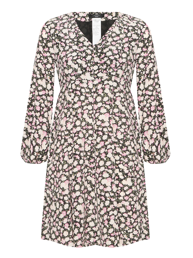 Weekend Max Mara Шелковое платье с цветочным узором