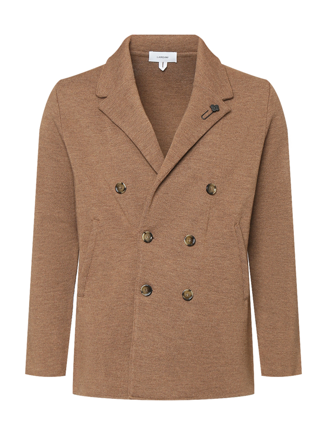 LARDINI Трикотажный пиджак из шерсти