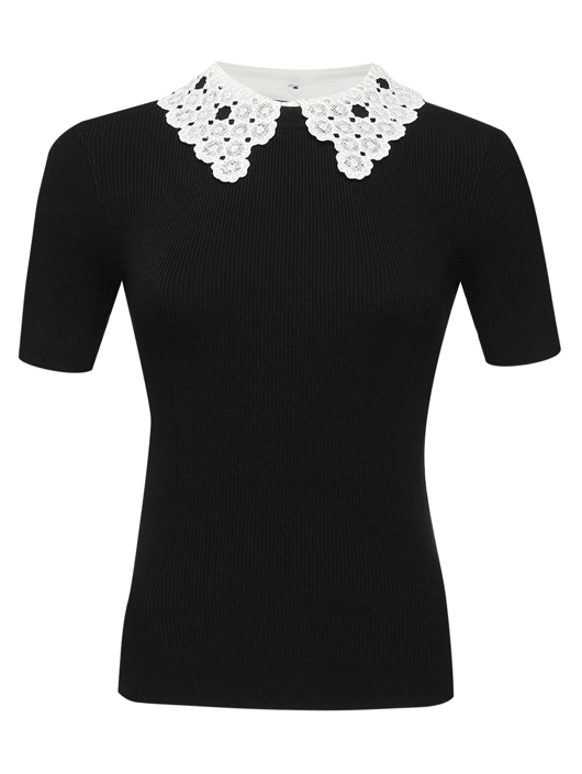 Essentiel Antwerp Трикотажный джемпер с воротником