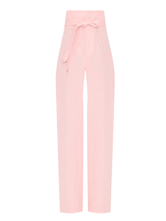Forte Dei Marmi Couture Брюки из льна свободного кроя