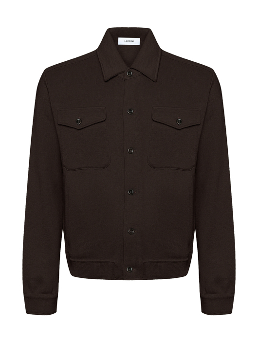 LARDINI Трикотажная куртка из шерсти