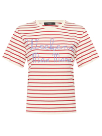 Weekend Max Mara Футболка из хлопка в полоску