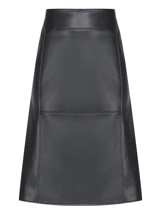 Max Mara Юбка-миди с разрезом