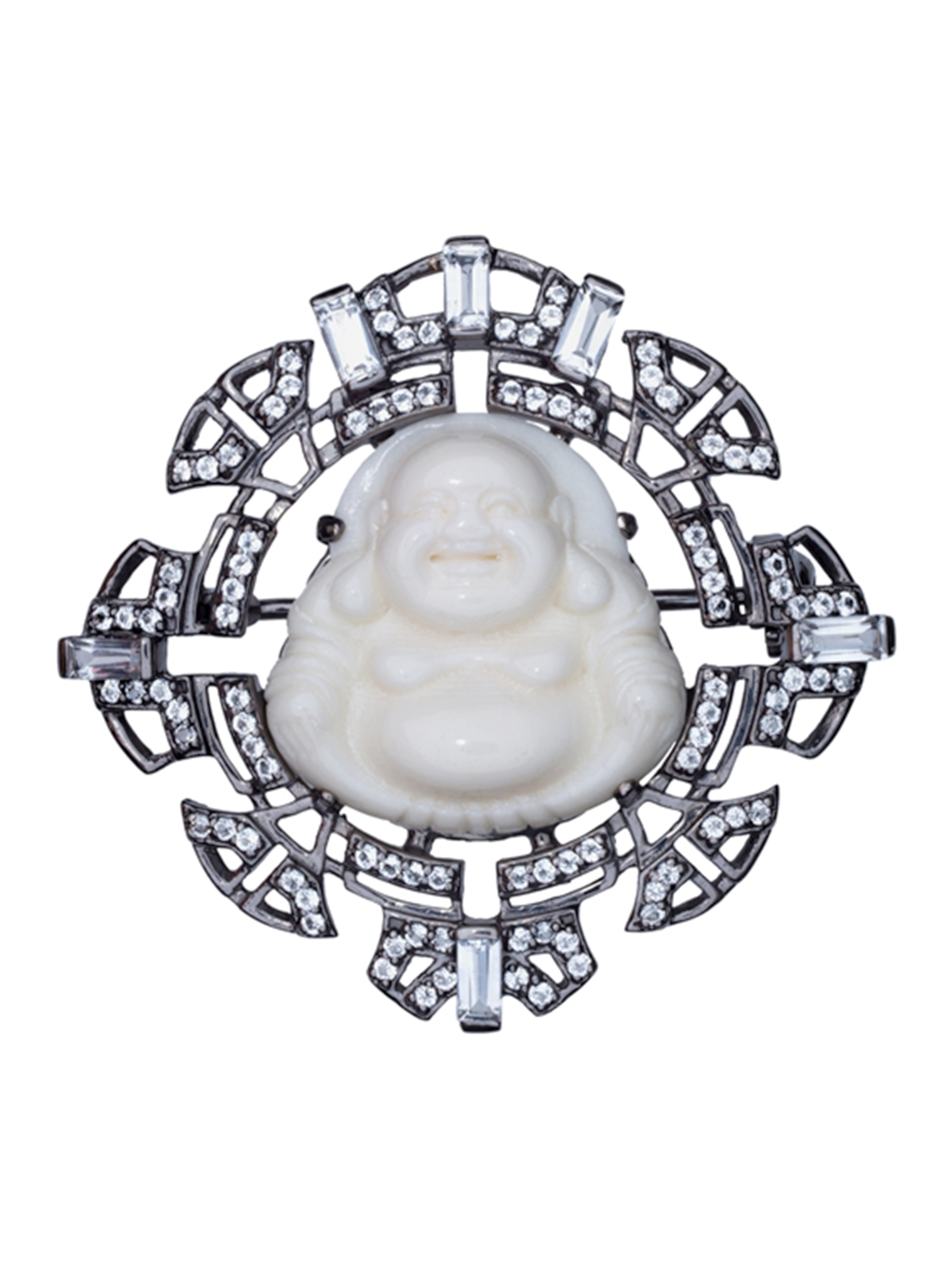 Брошь Buddha