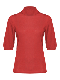 Max Mara Водолазка из шерсти с короткими рукавами