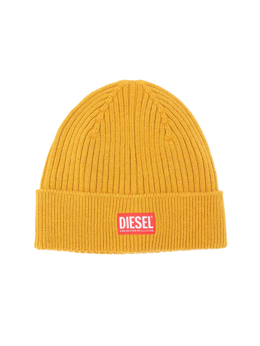Diesel Шапка из шерсти и хлопка с логотипом