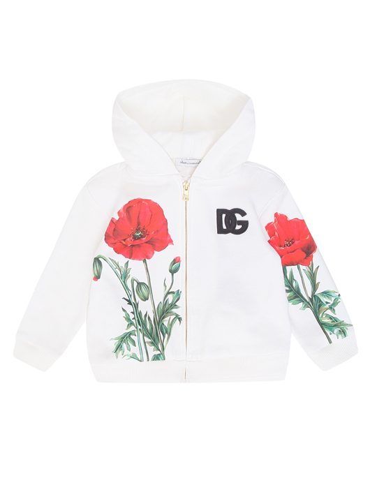 Dolce & Gabbana Толстовка с капюшоном на молнии