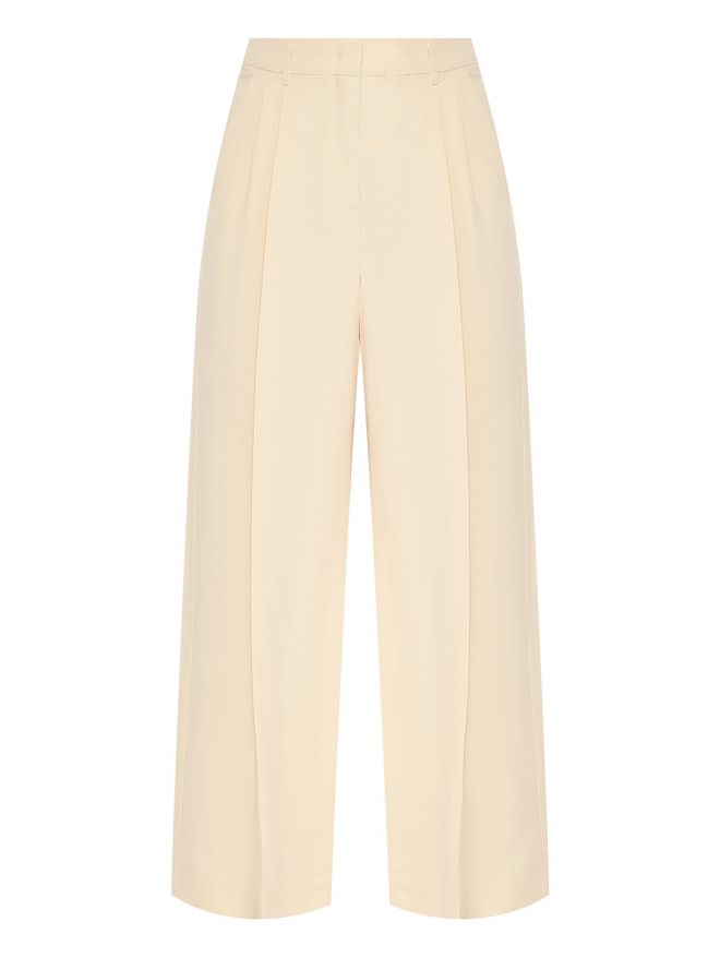 Weekend Max Mara Свободные брюки с защипами