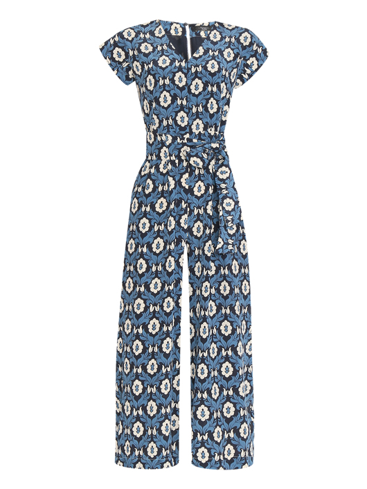 Weekend Max Mara Комбинезон из шелка с узором