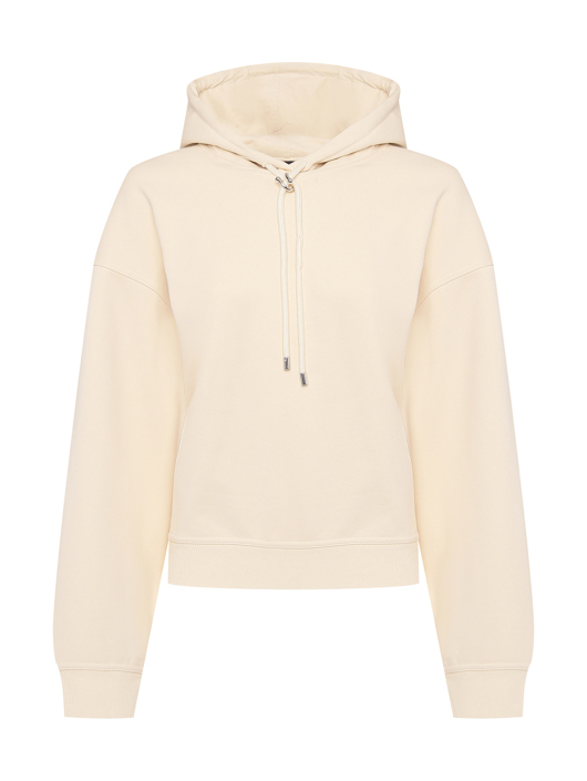 Sportmax Толстовка из хлопка с капюшоном