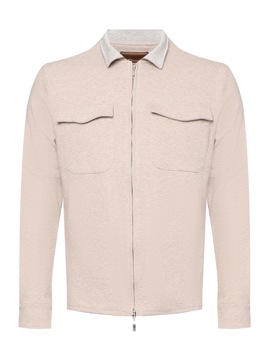 Doriani Cashmere Олимпийка на молнии из хлопка