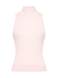 Max Mara Трикотажный топ из шелка и шерсти