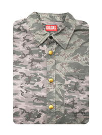 Diesel Рубашка из хлопка и вискозы