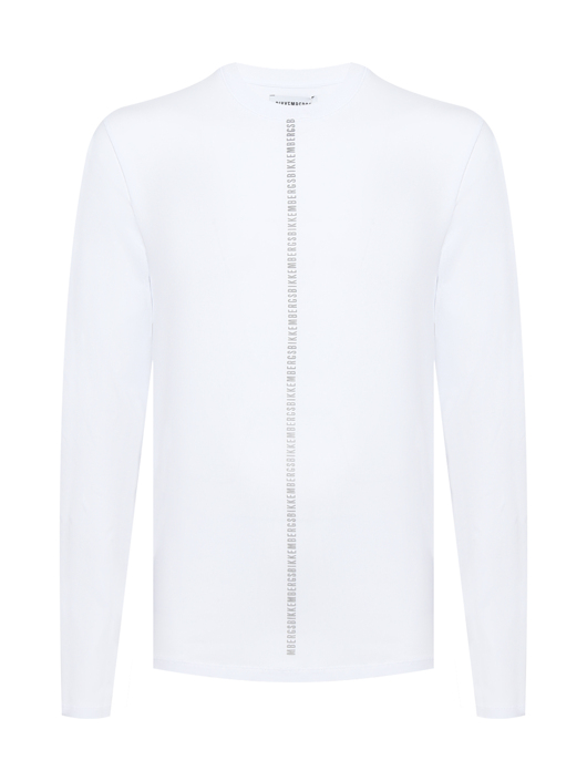 Bikkembergs Лонгслив из хлопка с логотипом