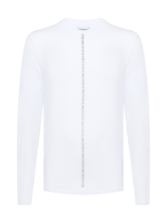 Bikkembergs Лонгслив из хлопка с логотипом