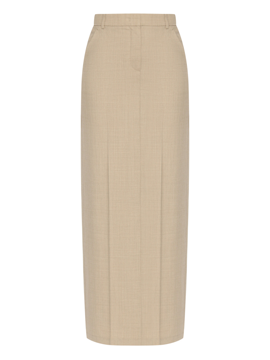 Max Mara Юбка-макси из шерсти