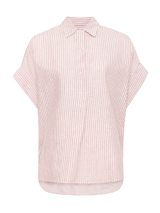 Weekend Max Mara Блуза из льна в полоску