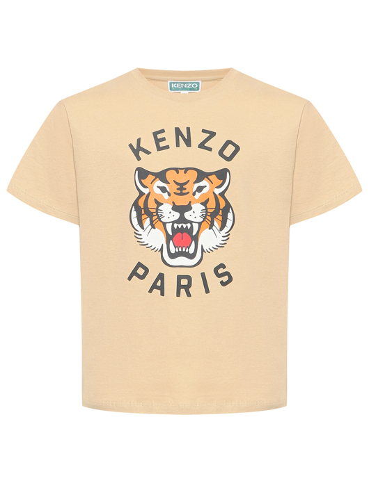 Kenzo Футболка из хлопка с принтом