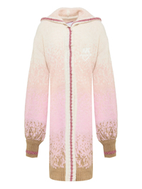 PINKO Трикотажный кардиган с капюшоном
