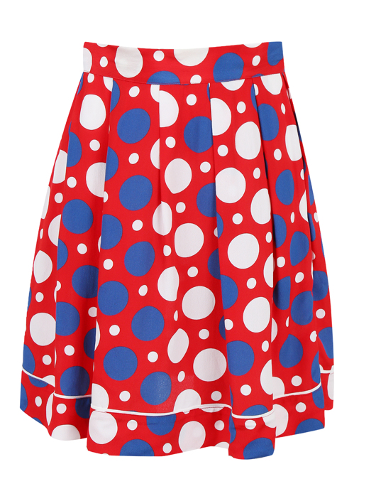 Marni Юбка плиссрованная с узором