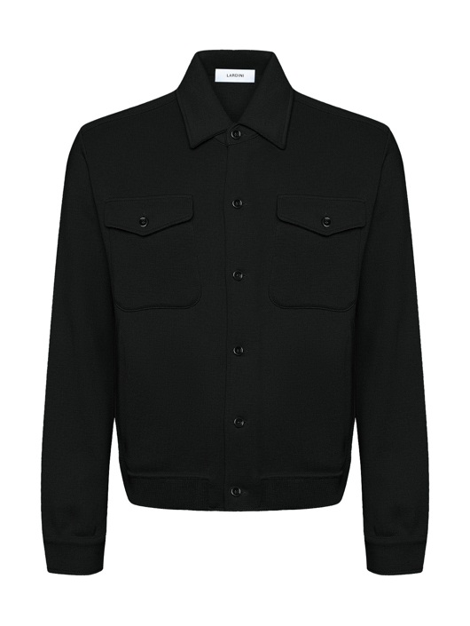 LARDINI Трикотажная куртка из шерсти