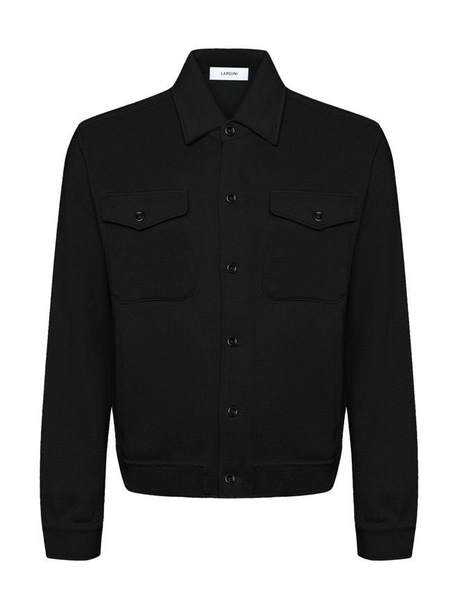 LARDINI Трикотажная куртка из шерсти