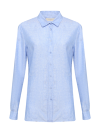 Weekend Max Mara Рубашка из льна на пуговицах