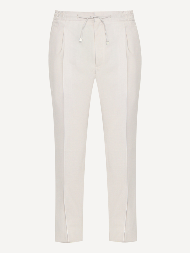 LARDINI Зауженные брюки из шерсти