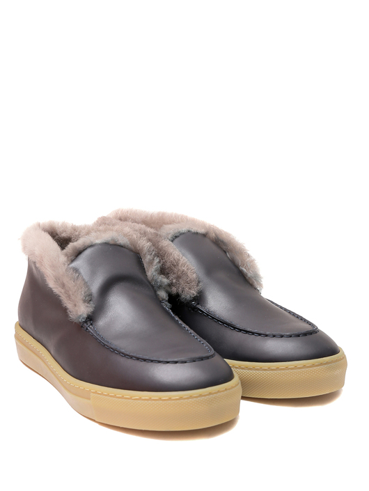 Rondinella Утепленные ботинки из кожи