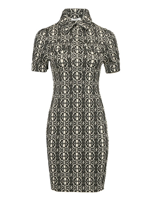 Max Mara Трикотажное платье с монограммой