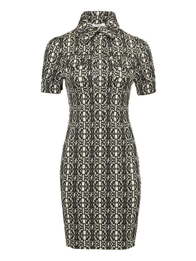 Max Mara Трикотажное платье с монограммой