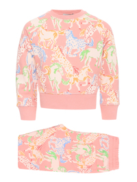 Stella McCartney kids Костюм из хлопка с рисунком