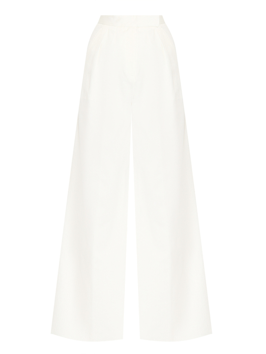 Max Mara Брюки с защипами из хлопка