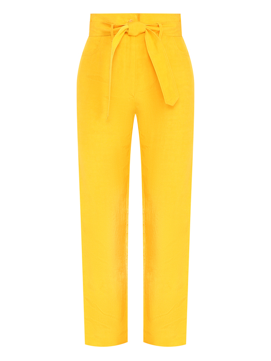 Moschino Брюки из льна и вискозы
