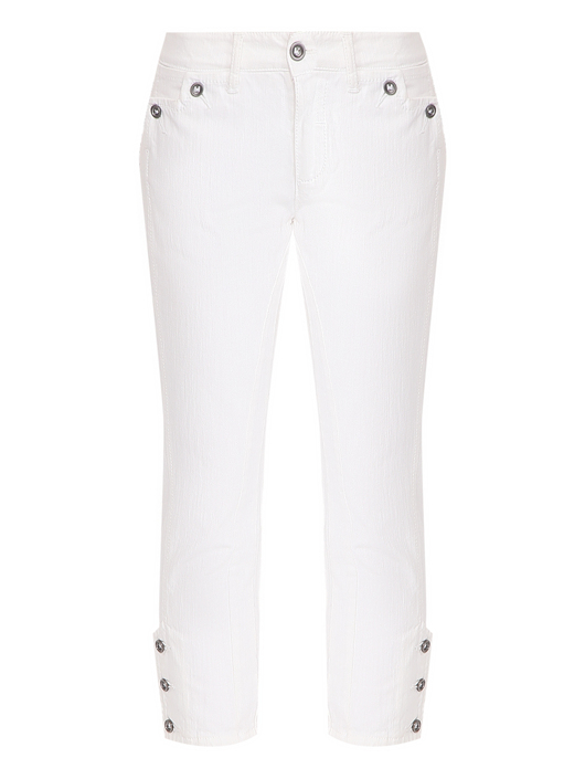 Ermanno Scervino Джинсы 7/8 с акцентными пуговицами