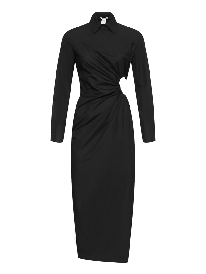 Max Mara Платье-макси с драпировкой